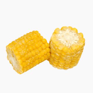 Sweet corn (immature kernels on cob, frozen)