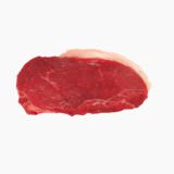 Cattle, Beef, dairy fattened steer (outside round, lean and fat, raw)