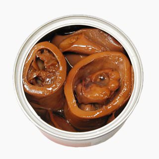 Squid, Processed product (canned with seasoning)