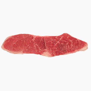 Cattle, Beef, Japanese beef cattle (outside round, lean and fat, raw)
