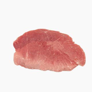 Swine, Pork, large type breed (boston butt, lean, raw)
