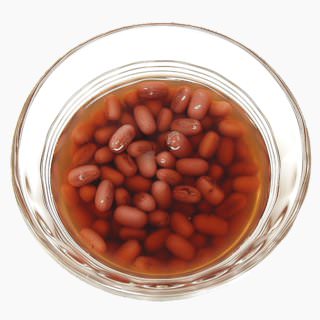 Adzuki bean (boiled, canned in syrup)
