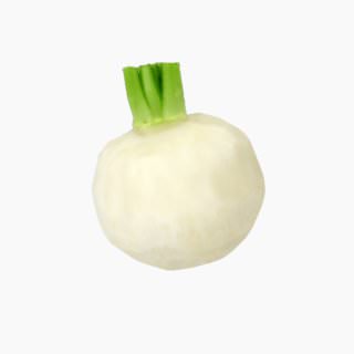 Turnip (root, with skin, raw)