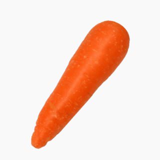 Carrot, regular (root with skin, boiled)