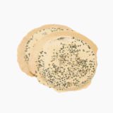 Wheat flour cracker (nanbu-senbei, with sesame seeds)